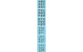 Avenue Mandarine Schablonen Set Alphabet 15.2 x 17.5 cm, 6 Schablonen