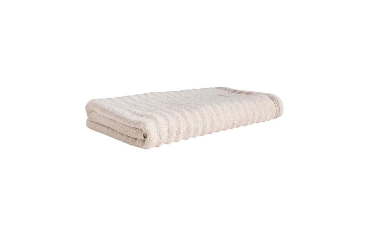 Möve Duschtuch Wellness Uni Welle 80 x 150, Nature
