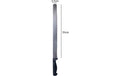 PME Kuchenmesser 35.5cm Edelstahl/Kunststoff schwarz