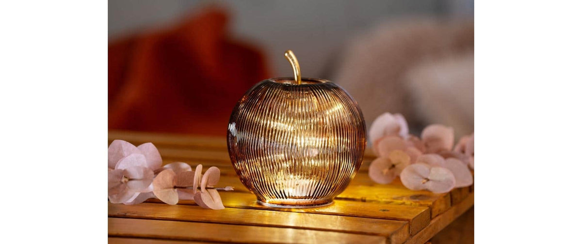 balthasar LED Apfel Mela, Kupfer 18.5x20 cm (DxH)