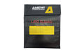 AMEWI Brandschutztasche Lithium Akkus Glasfaser, Schwarz, 180 x 230 mm