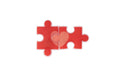 Fisura Handwärmer PUZZLE 2er-Set Mehrfarbig PVC
