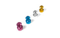 TRENDFORM Magnet Pin-Magnete Neodym Aluminium multicolor 4er