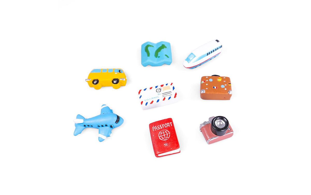TRENDFORM Magnete Travel 8er Set multicolor