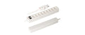 Max Hauri Doppelpack Steckdosenleiste Kit Safety Line, 9xT13, weiss