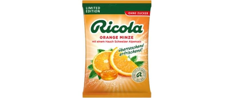 Ricola Orange-Mint-Salt 68g