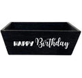 Schneider Holzkiste Happy Birthday Holz matt, 19x13x7 cm (LxBxH)