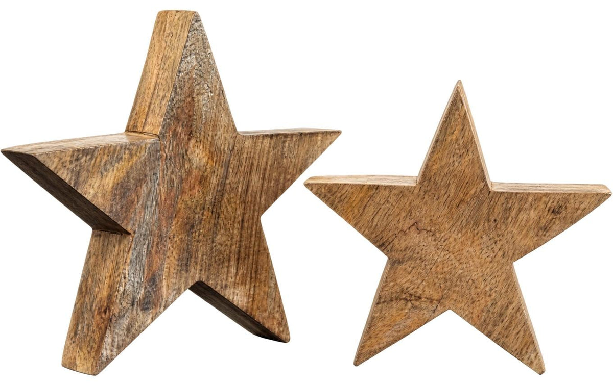 Schneider Stern aus Holz 25 cm