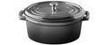 APS Mini-Topf mit Deckel 5 STARS 14,5 x 11,5 cm, H: 6,5 cm, 0.45 Liter