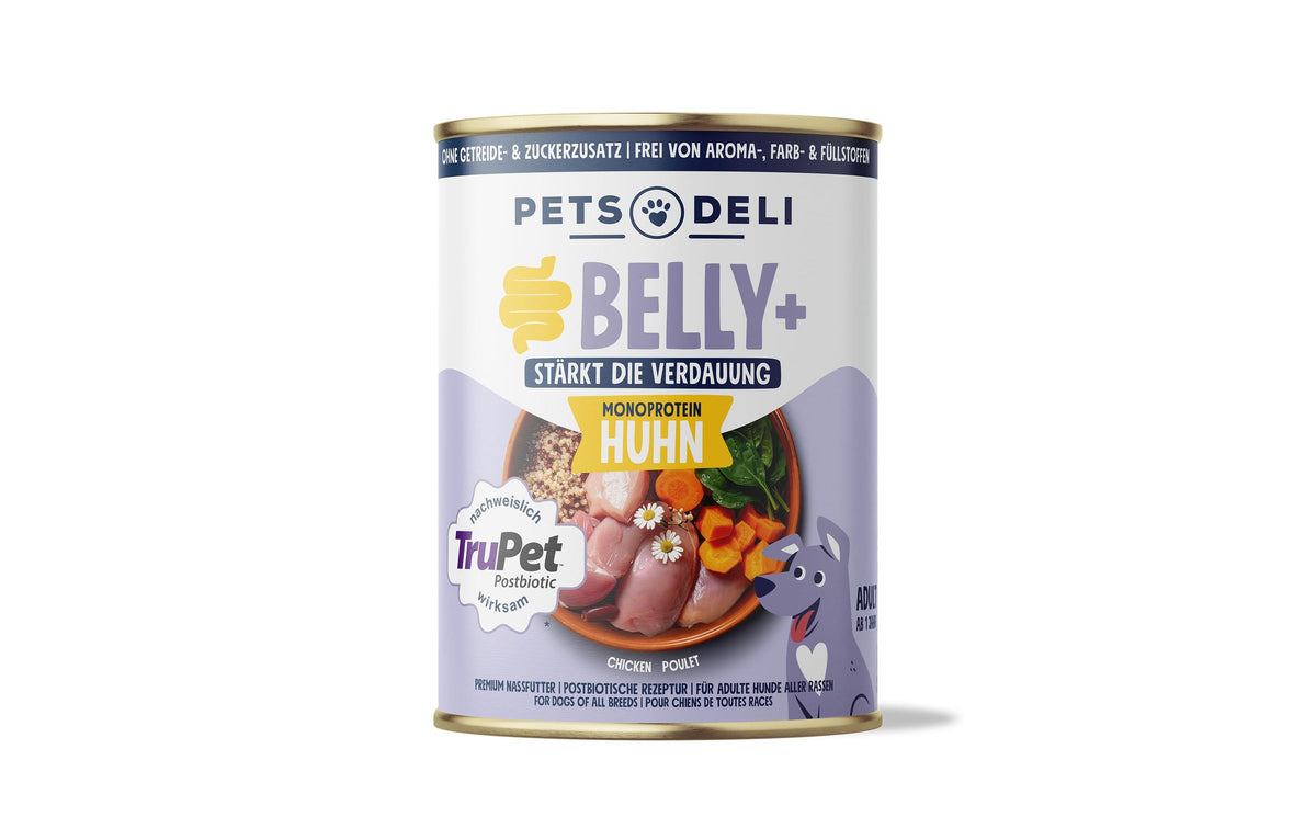 Pets Deli Dog NF Dose Belly+ Solution Huhn, Quinoa, Süsskar., Postbiotika 400g
