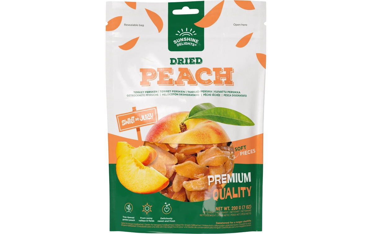 Sunshine Delights dried Peach 200g