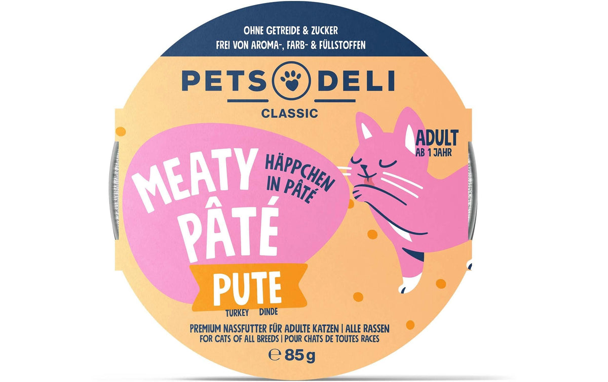 Pets Deli Cat NF Dose Meaty Pâté Pute 85g