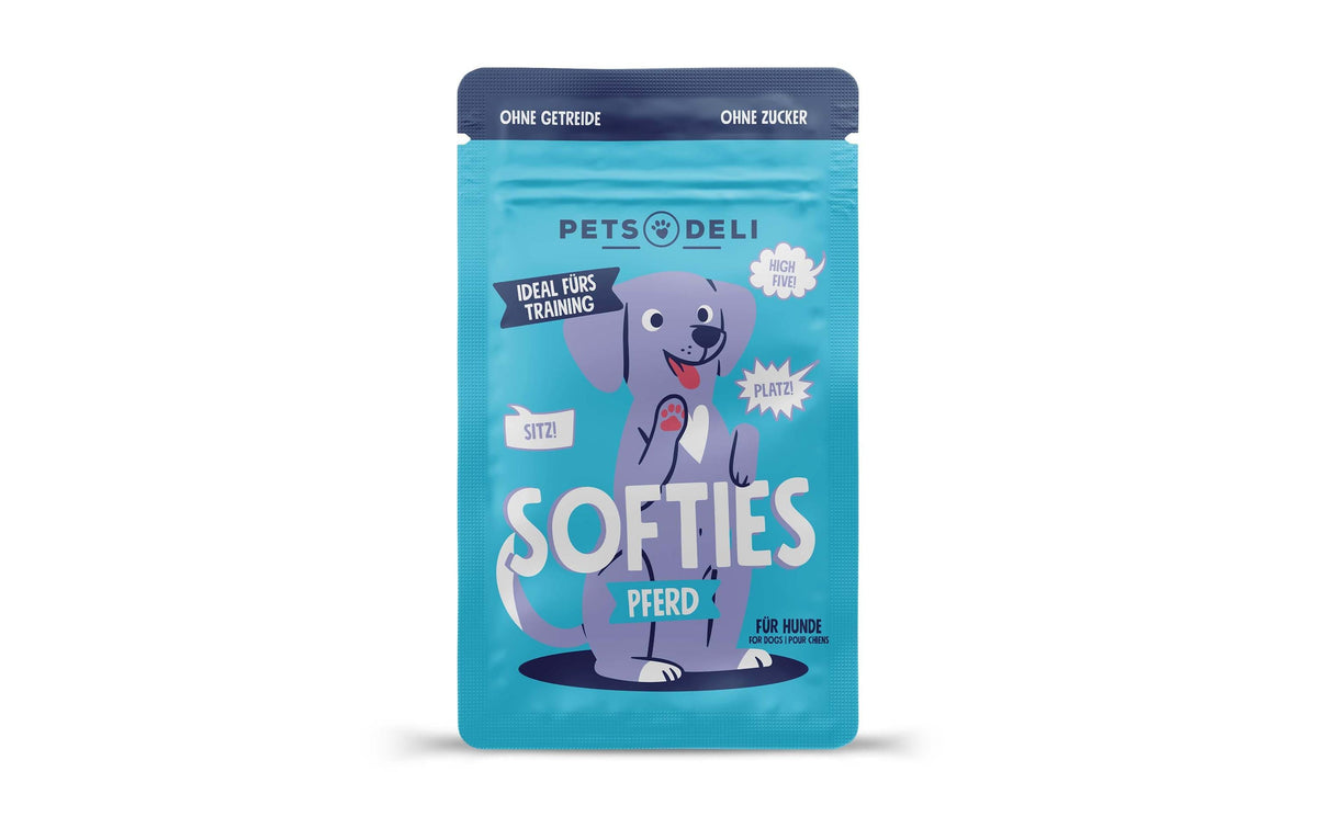 Pets Deli Dog Snack Btl. Softies Pferd 90g