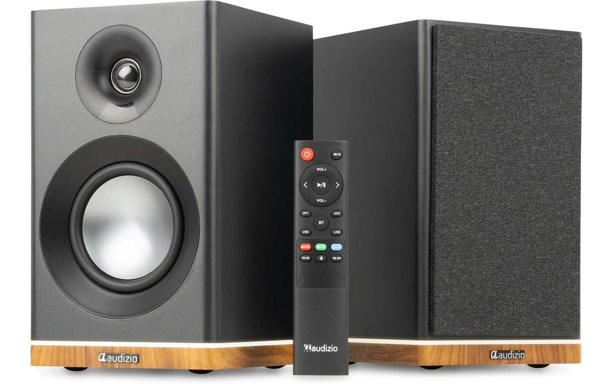 Audizio KS12-BK Lautsprecher Set, BT, ARC, 120W, Schwarz