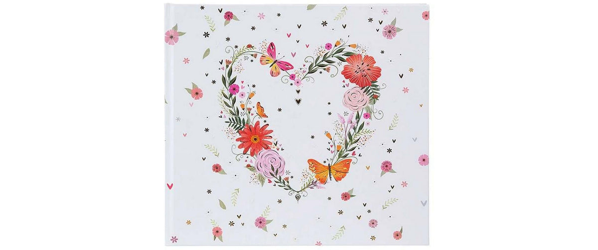 Goldbuch Gästebuch Floral Embrace Grösse: 24.5x22.5 cm, 100 Seiten Illustr.