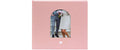 Goldbuch Gästebuch Herzensmoment rosa Grösse: 24.5x22.5 cm, 100 Seiten Illustr.