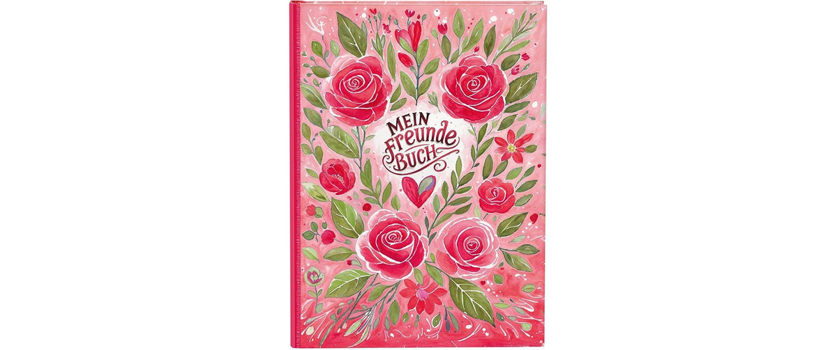 Goldbuch Freundebuch Rosentanz 1 Stück, Grösse: A5, 88 Seiten Illustriert