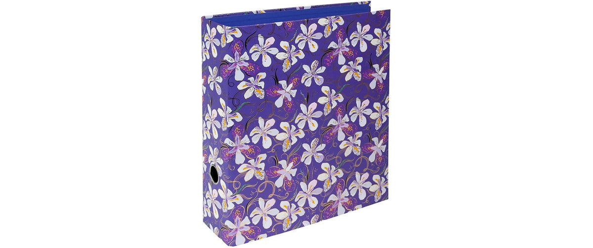 Goldbuch Ordner Orchid Mood purple A4, 8 cm breit