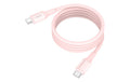 Ansmann USB-C Kabel magnetisch, auf USB-C, Länge: 120cm, rose