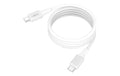 Ansmann USB-C Kabel magnetisch, auf USB-C, Länge: 120cm, ws