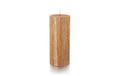 balthasar Zylinderkerze Bark, Gold 6x14 cm (DxH)
