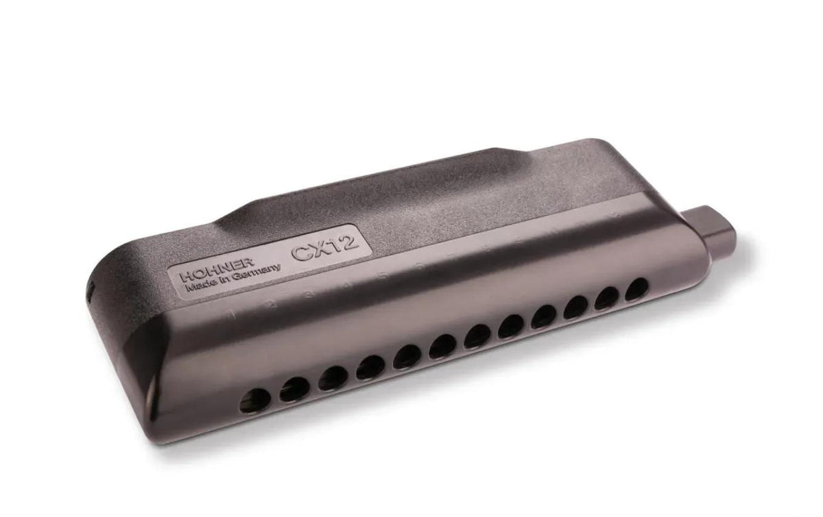 Hohner CX 12 Chromatisch C-Dur Schwarz