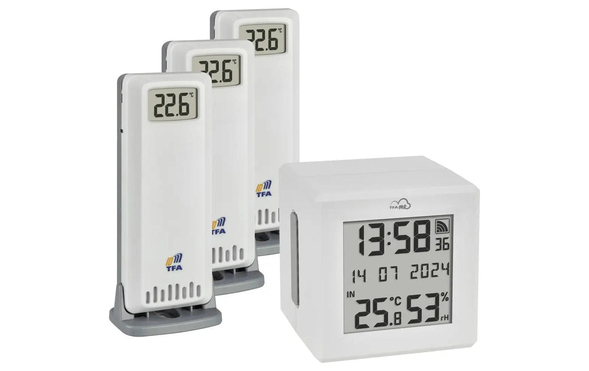 TFA.me Starter-Set mit WLAN Gateway ID-01 mit 3 Sendern ID-A0 35.8113