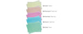 Decora - Esspapier - Wafer Paper - Farbig 10 Stück - A4