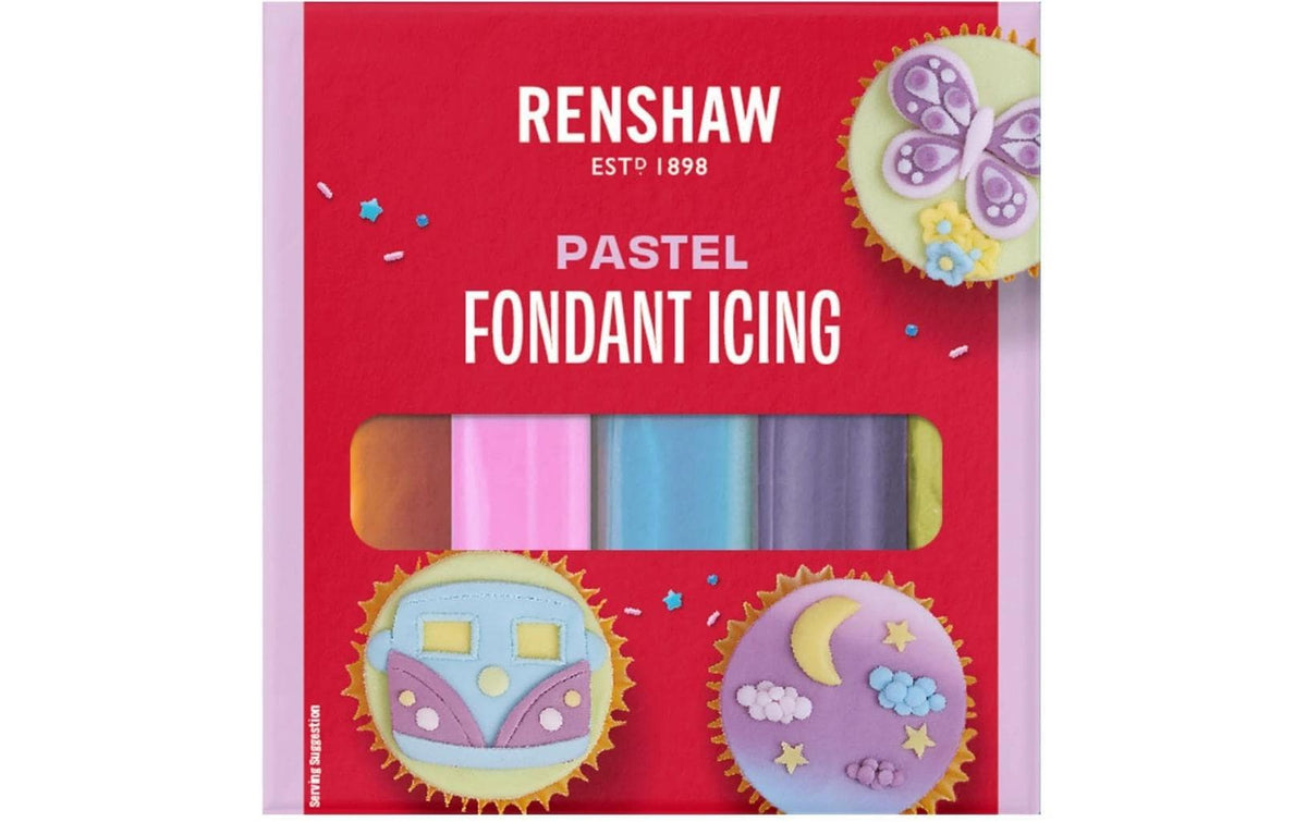 Renshaw Fondant Multipack Pastell, 5x100g