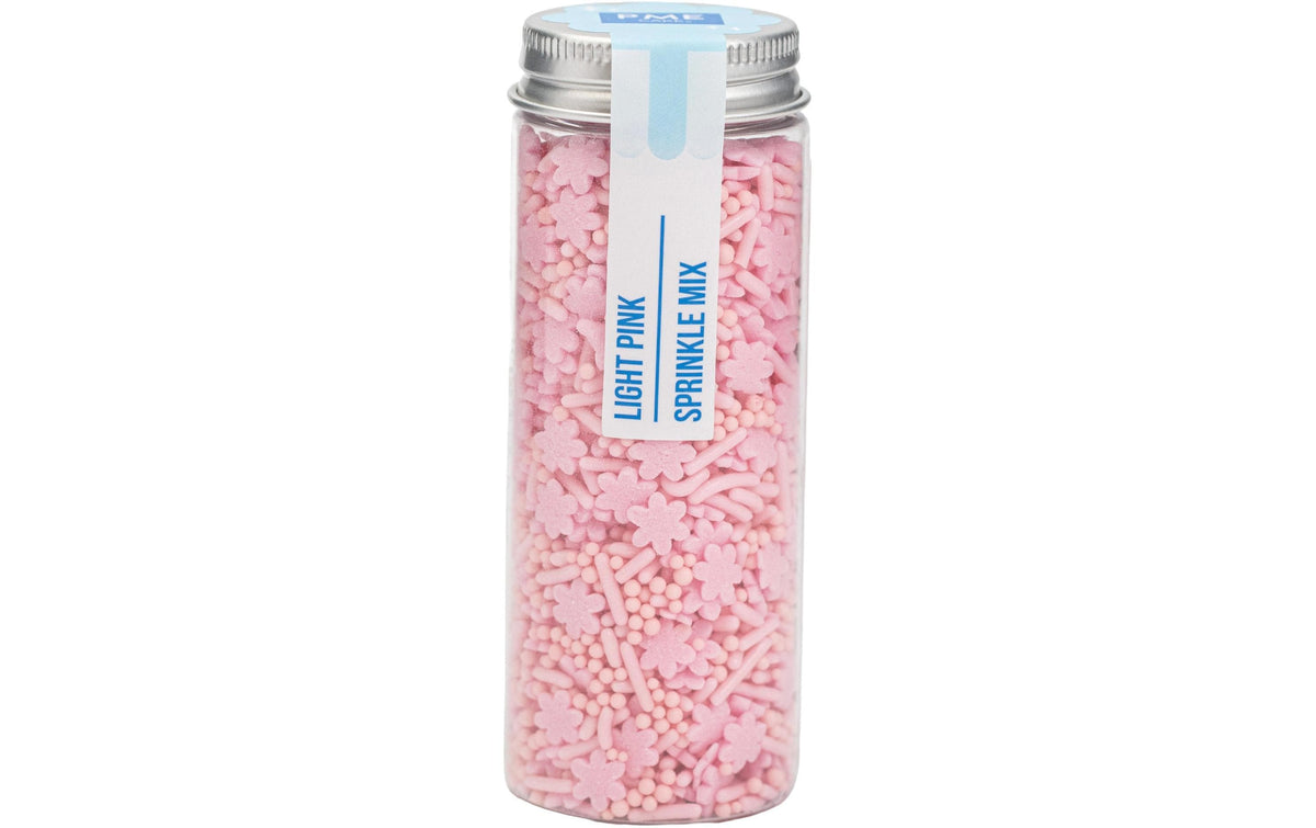 PME Zuckerstreusel Mischung - Hellrosa 76g