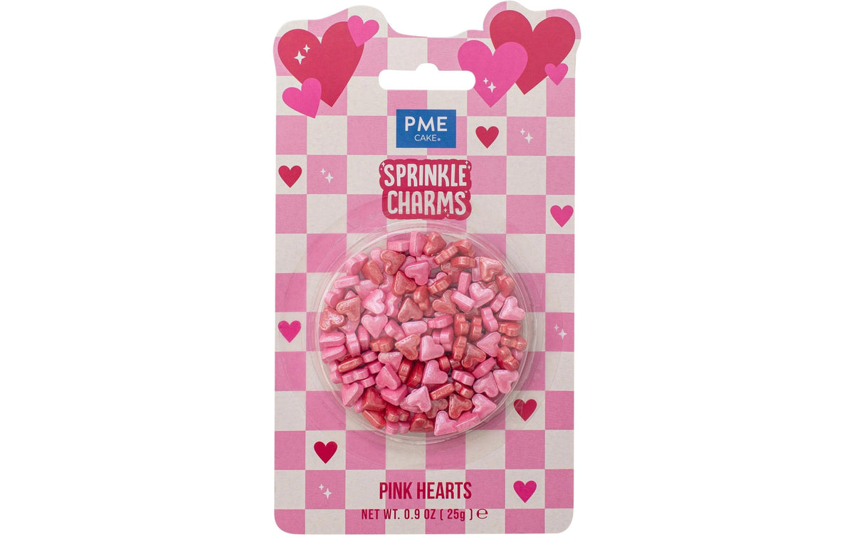 PME Zuckerstreusel - Pinke Herzen 25g