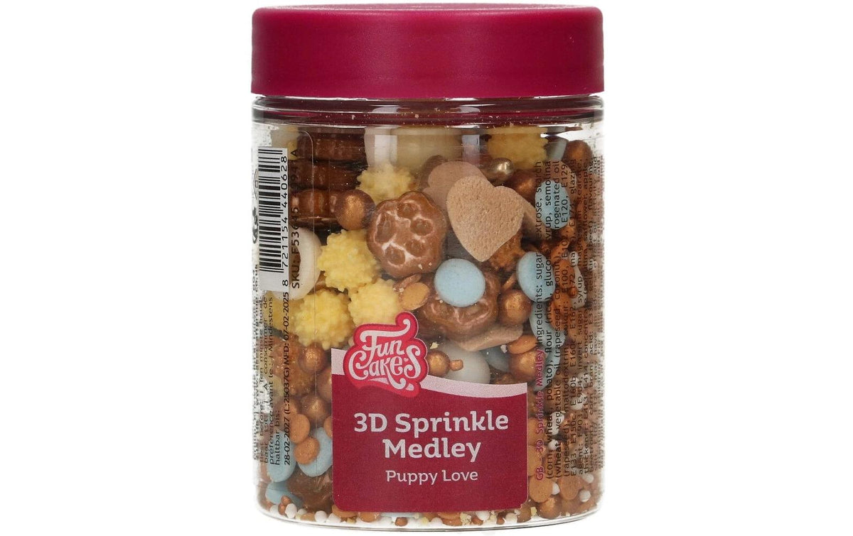 Zuckerstreusel 3D Hunde Liebe 70g