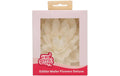 Essbare Papierblumen Deluxe Dahlie weiss - Gross