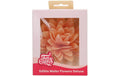 Essbare Papierblumen Deluxe Pfingstrose Orange - Gross