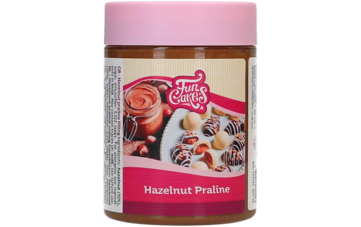 Funcakes Praline Füllung  Haselnuss 325g
