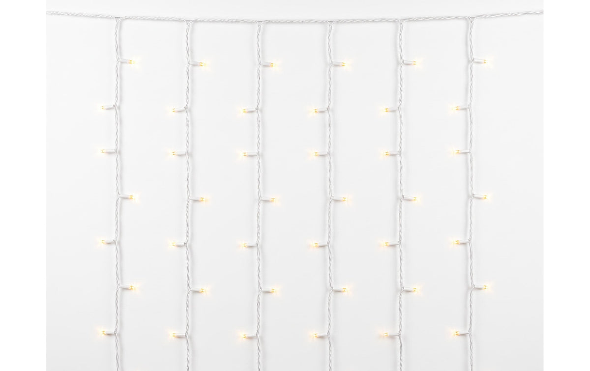 COCON Lichtervorhang 200 LEDs 1.5m x 2.0m, warmweiss, IP55