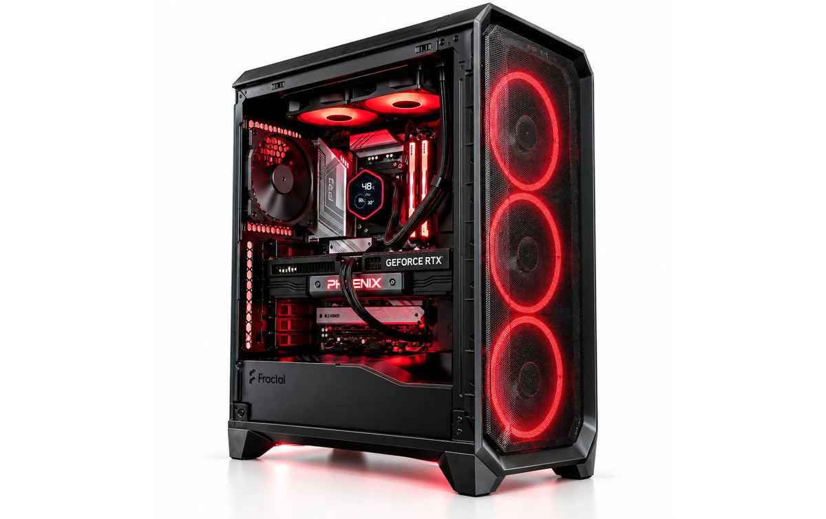 AVLANO HYPERION HighEnd Gaming PC RTX 5070 AMD Ryzen 7  9850X3D, 32GB, 1TB, WIN11