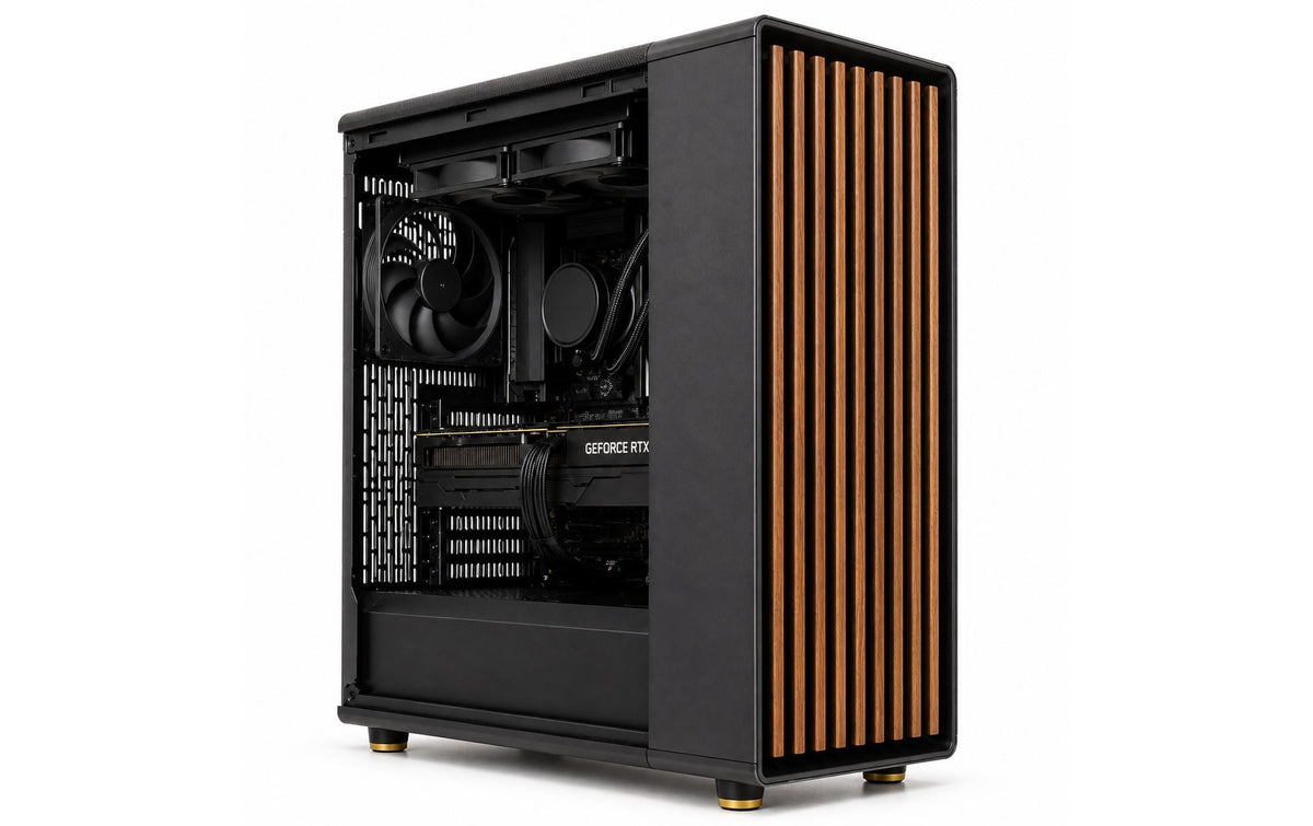 AVLANO WOOD ULTRA HighEnd Gaming PC RTX5080 AMD Ryzen 7 9800X3D, 64GB, 2TB, WIN11