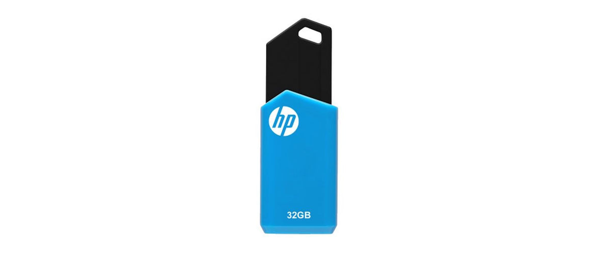 HP USB2.0 v150w  32GB Lesen: 14MB/s, Schreiben 4MB/s