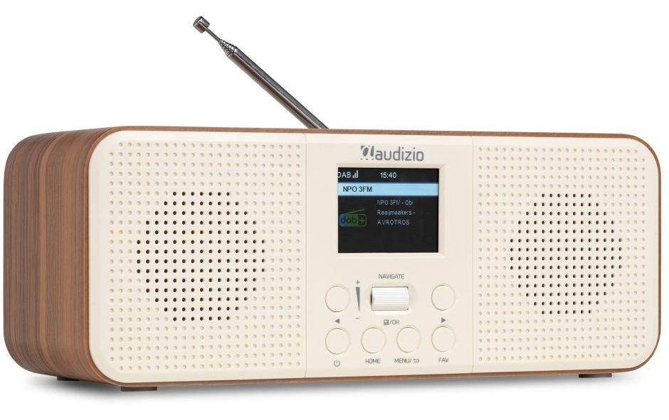 Audizio Bucine-CR Internetradio, DAB+, WLAN, Bluetooth, Creme