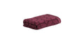 Möve Handtuch Soft Glam Art Deco 50 x 100 cm, Burgundy