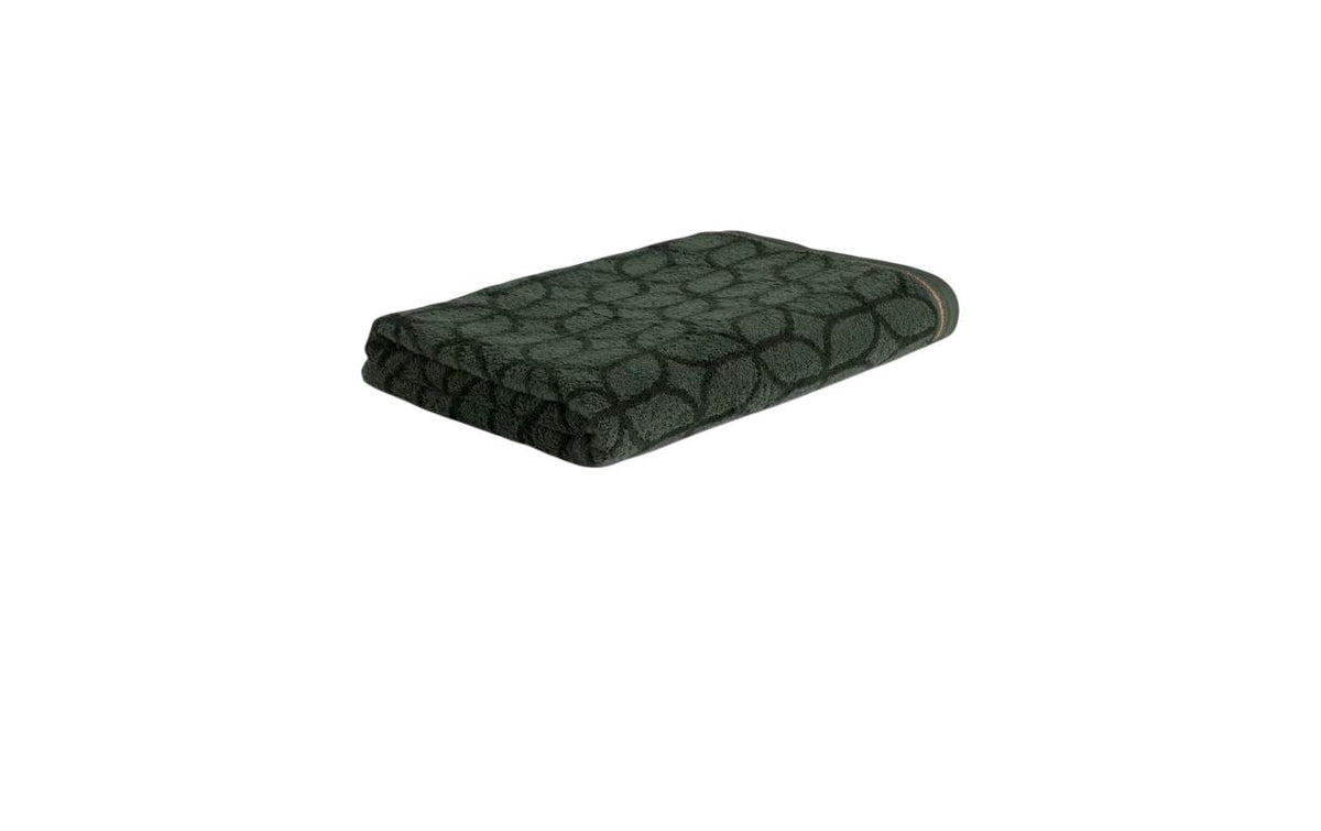 Möve Duschtuch Soft Glam Art Deco 80 x 150 cm, Cypress