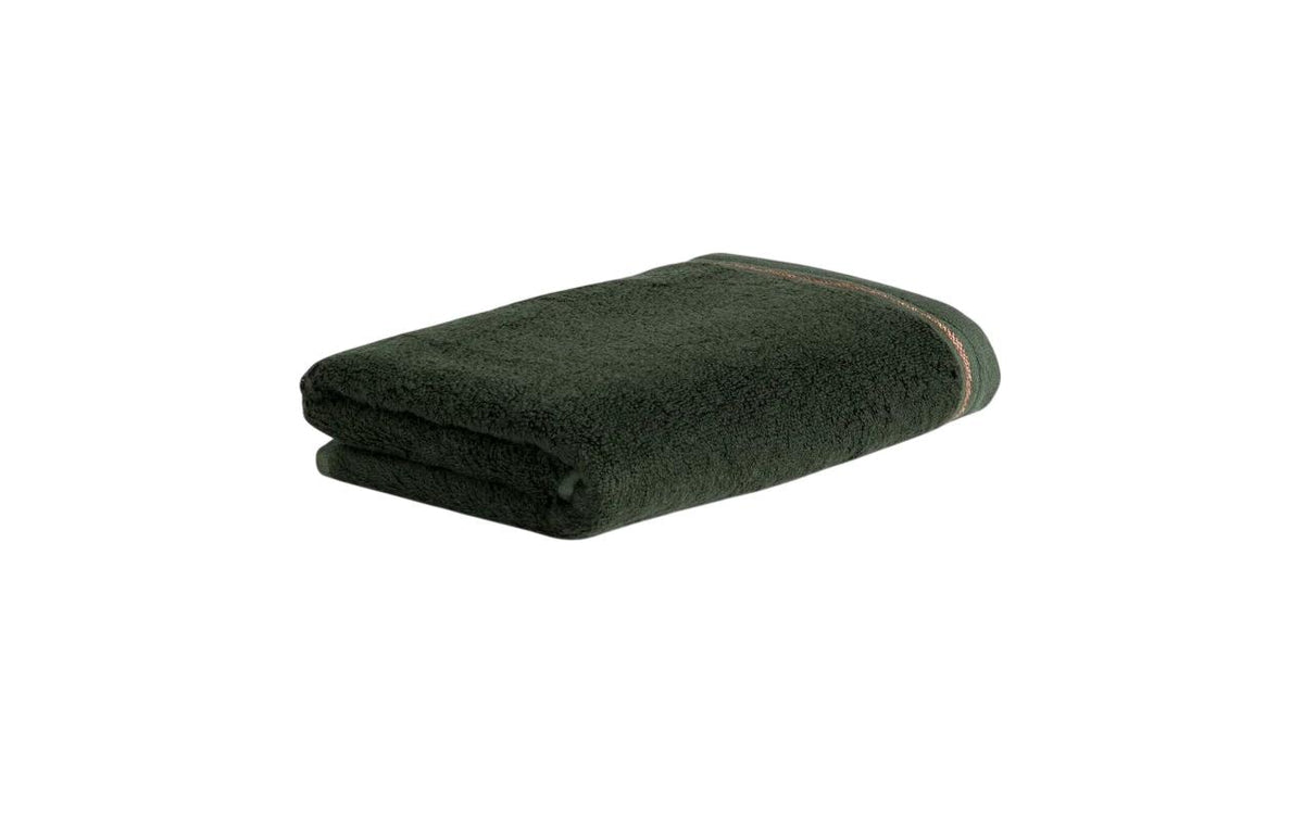 Möve Handtuch Soft Glam Doubleface 50 x 100 cm, Cypress