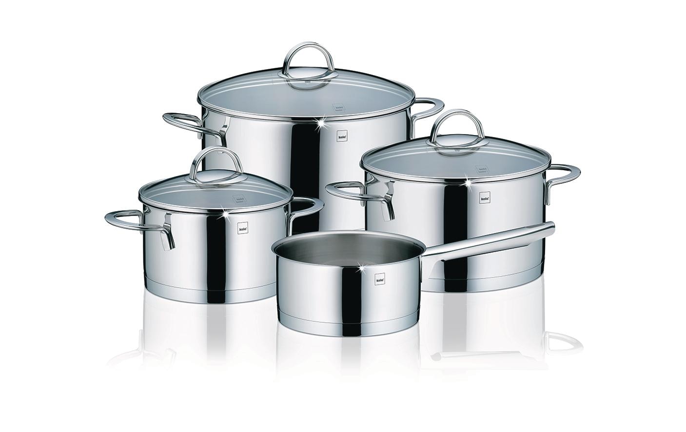 Kela Kochtopf-Set Cailin 4tlg. Edelstahl