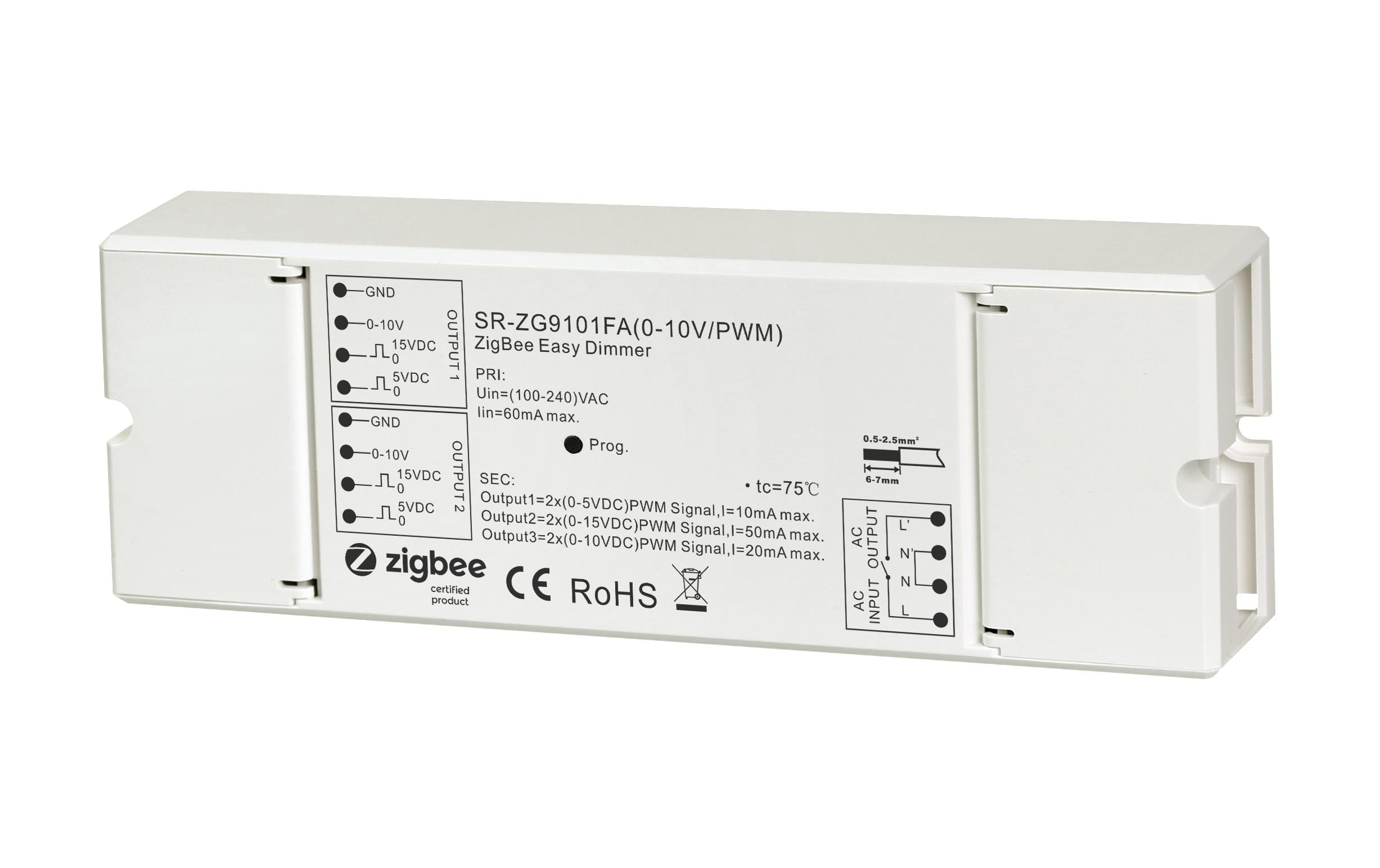Sunricher Zigbee 3.0 0-10V/PWM Dimmer hue kompatibel