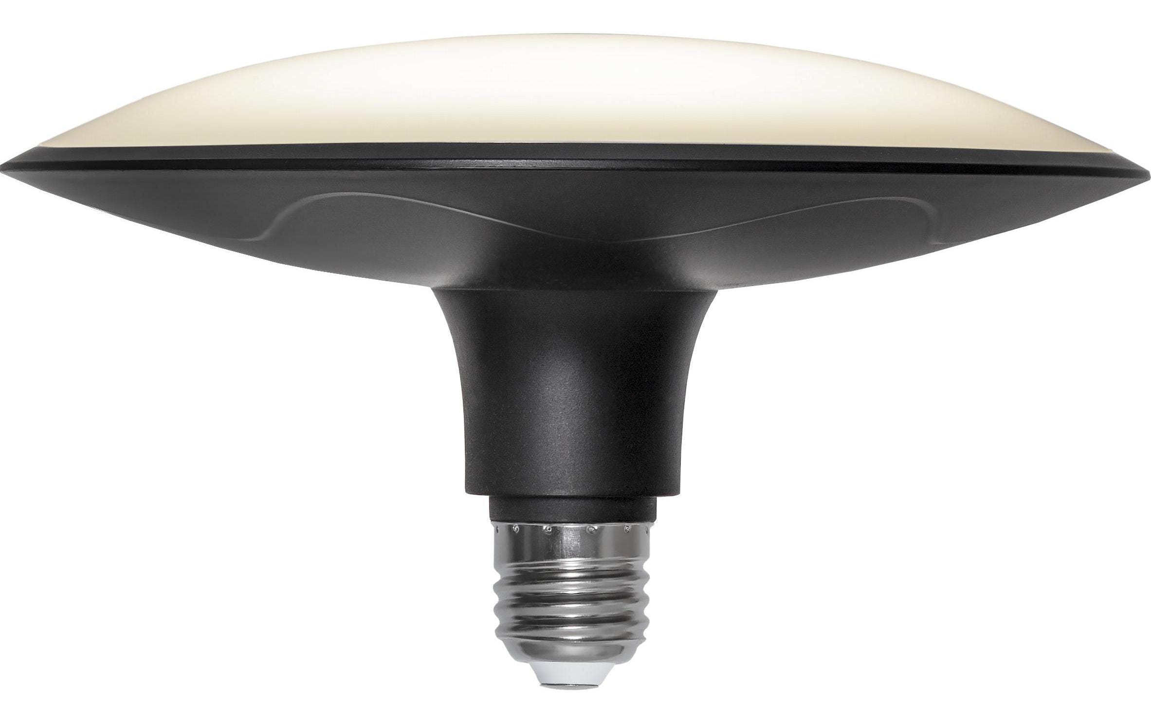 Star Trading LED HIGH Lumen E27 Schwarz E27, 25W, 1600lm, 3000K, Dimmbar