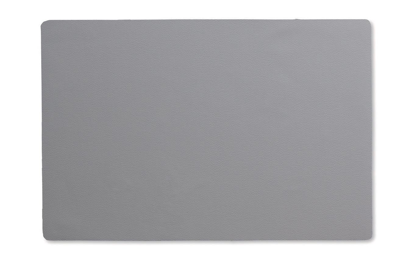 Kela Tisch-Set Kimara grau 1 Stück, Kunstleder, 45x30 cm