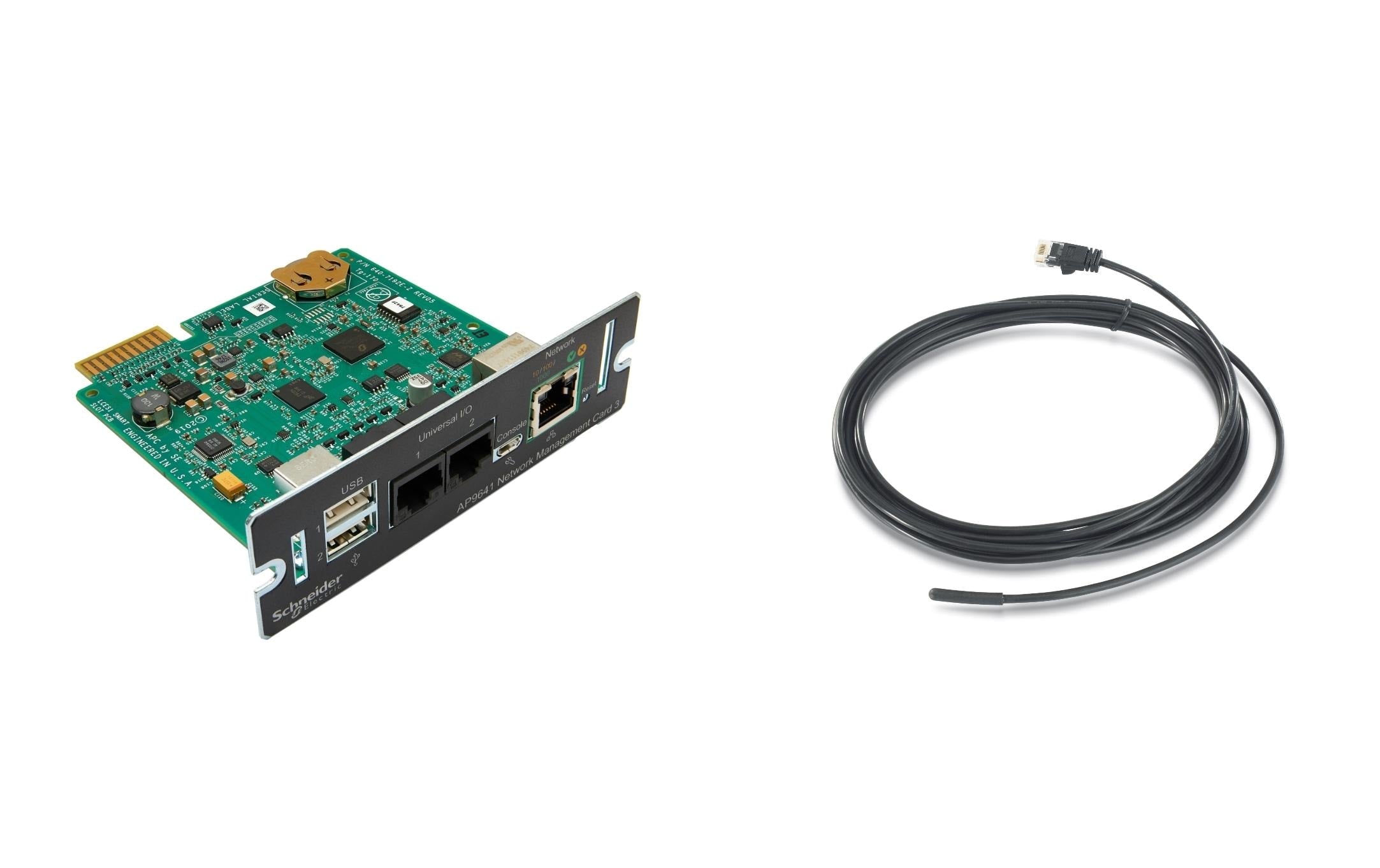 APC Network Management Card AP9641, LAN Network Shutdown & Environmental Monitoring