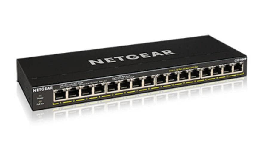 Netgear GS316PP: 16 Port Switch