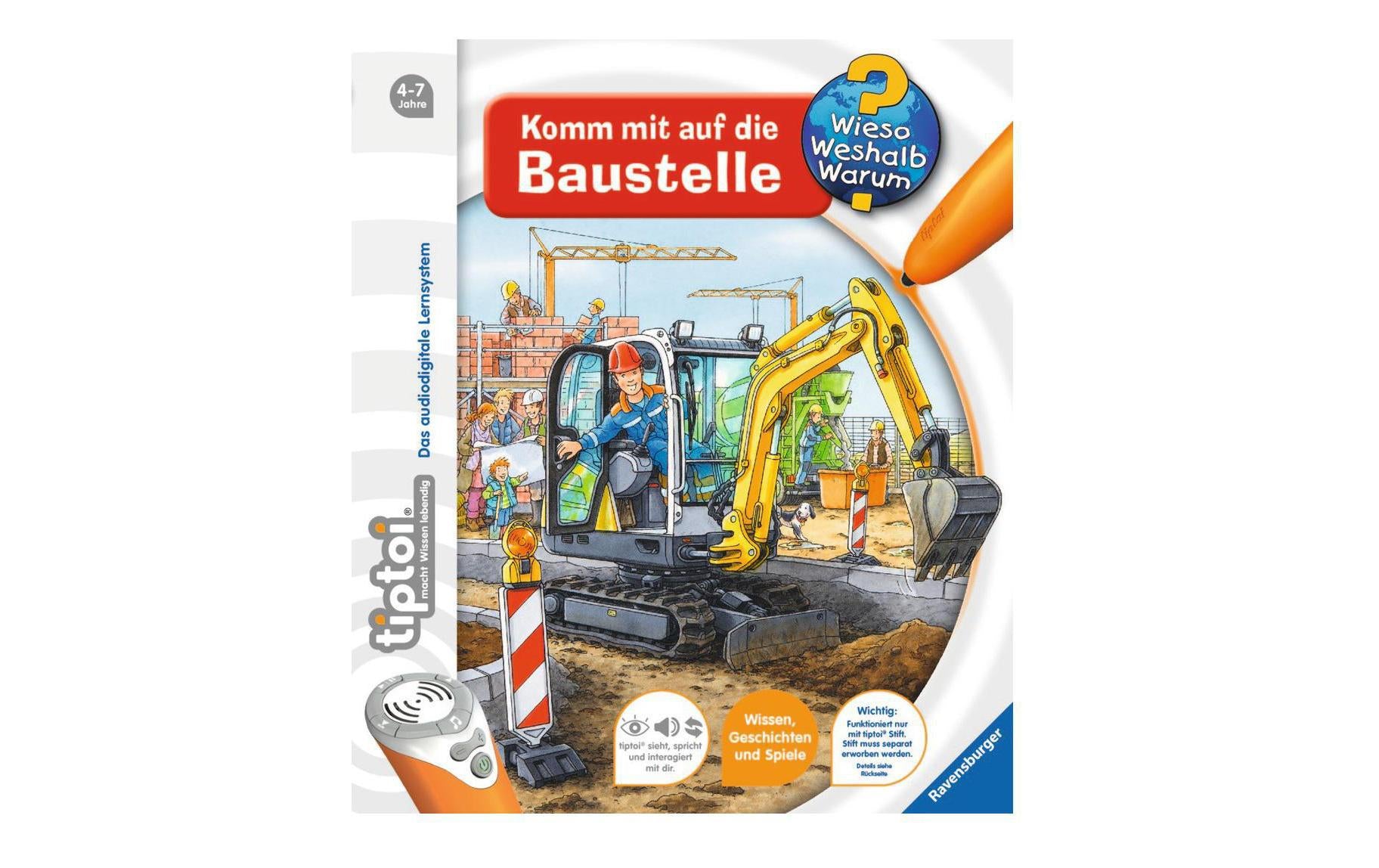Tiptoi Buch WWW Baustelle